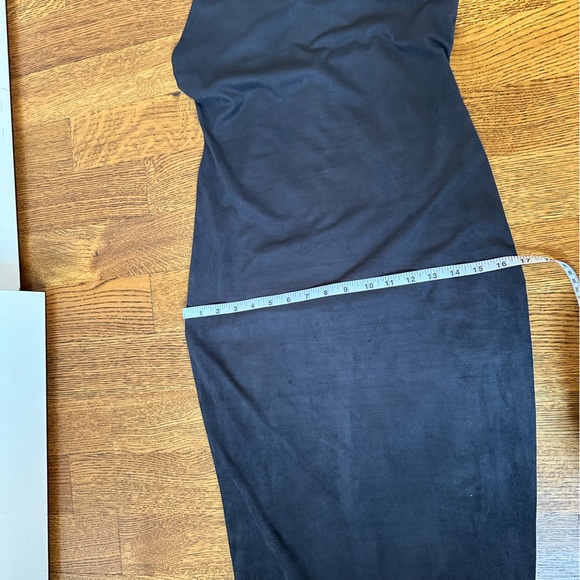 Faux Suede Midi Dress - Picture 5 of 6